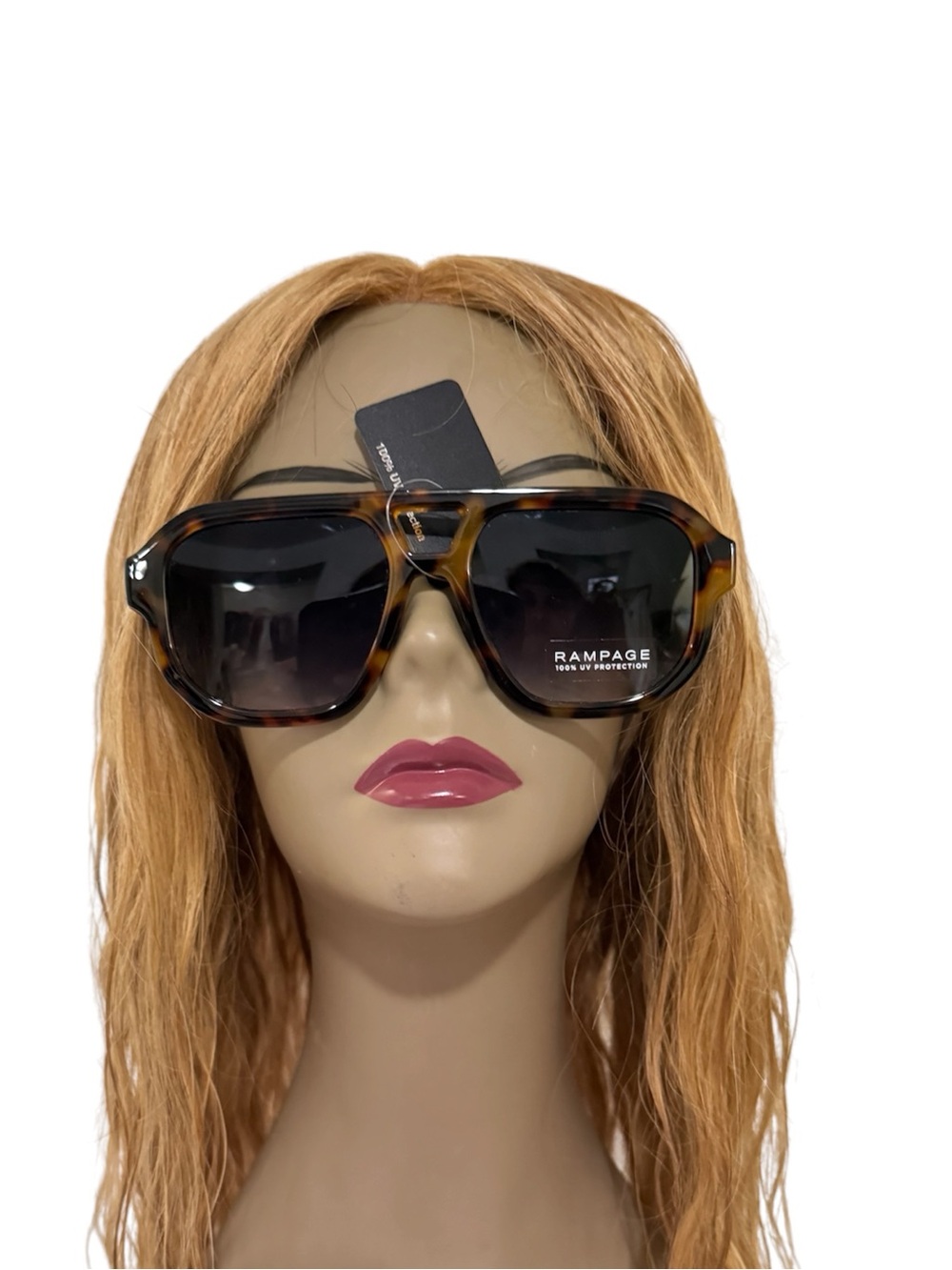 Rampage Tortoiseshell Frame Sunglasses with Dark Lenses